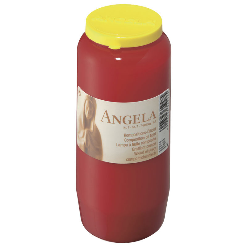 Grablicht "Angela" Nr. 7 rot